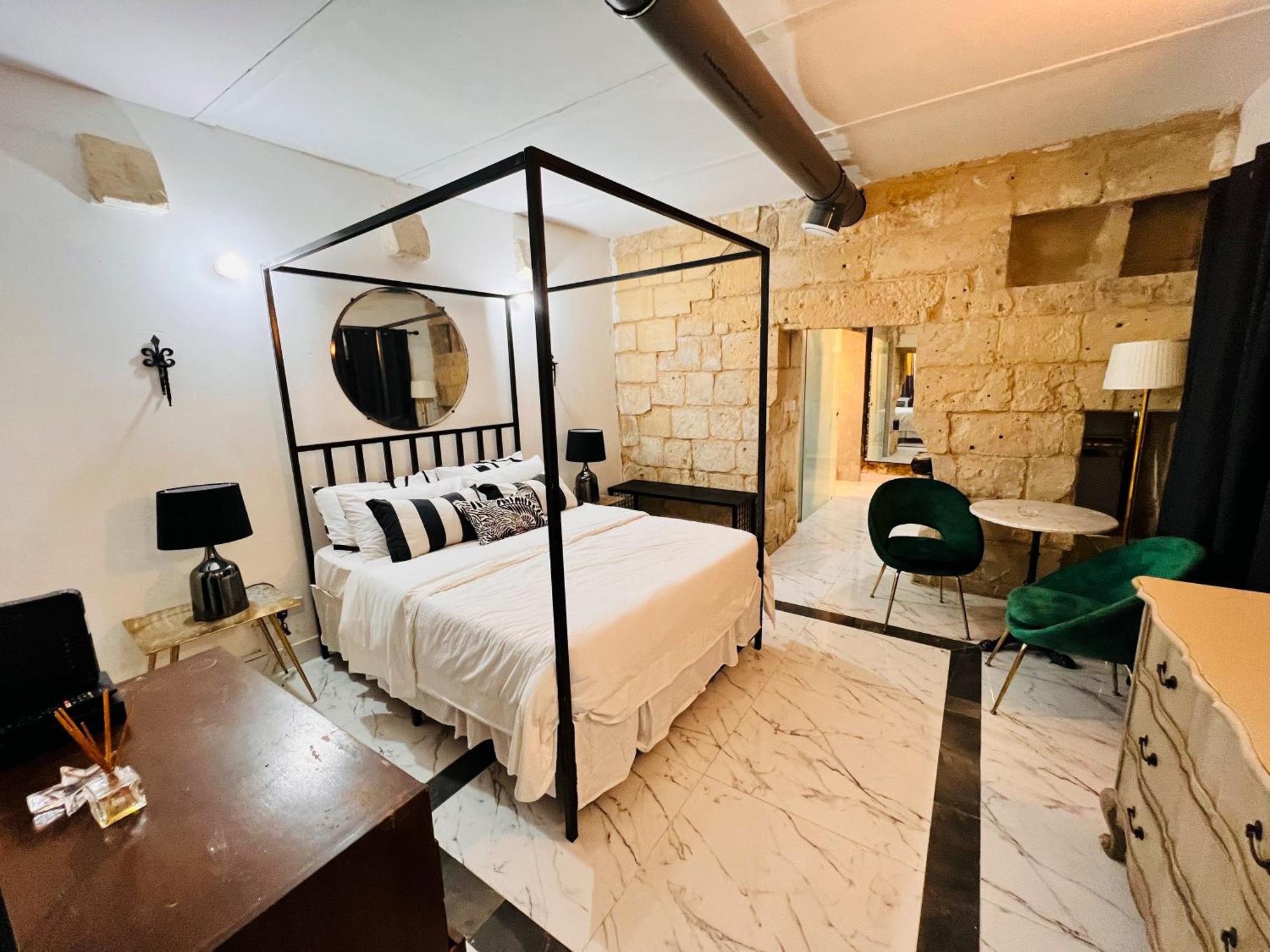 Ferienwohnung Charming Townhouse Prime Area Valletta Exterior foto